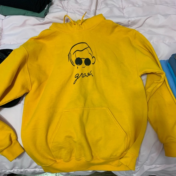 Gnash Merch Yellow Hoodie - Picture 1 of 3
